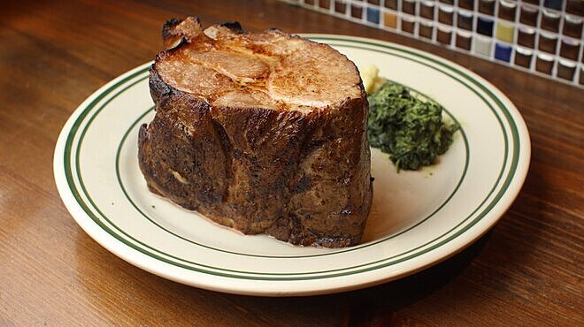 大手町で巨大ポークステーキを食べる会 