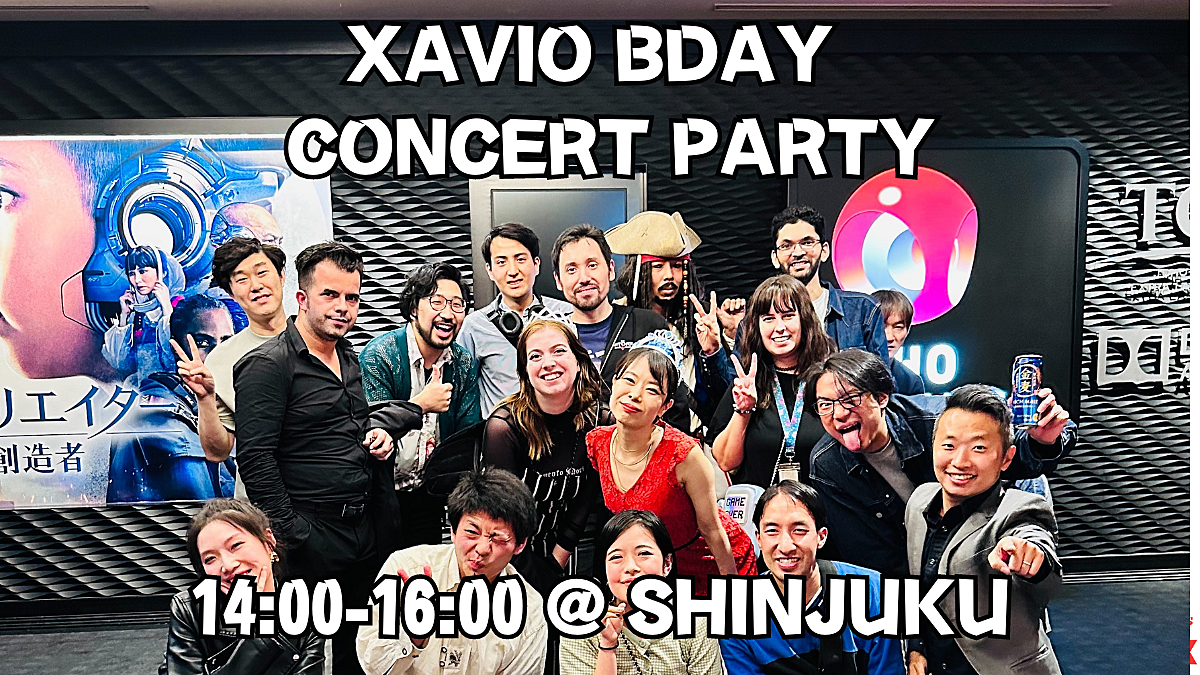 Xavio 誕生日パーティー＆コンサート