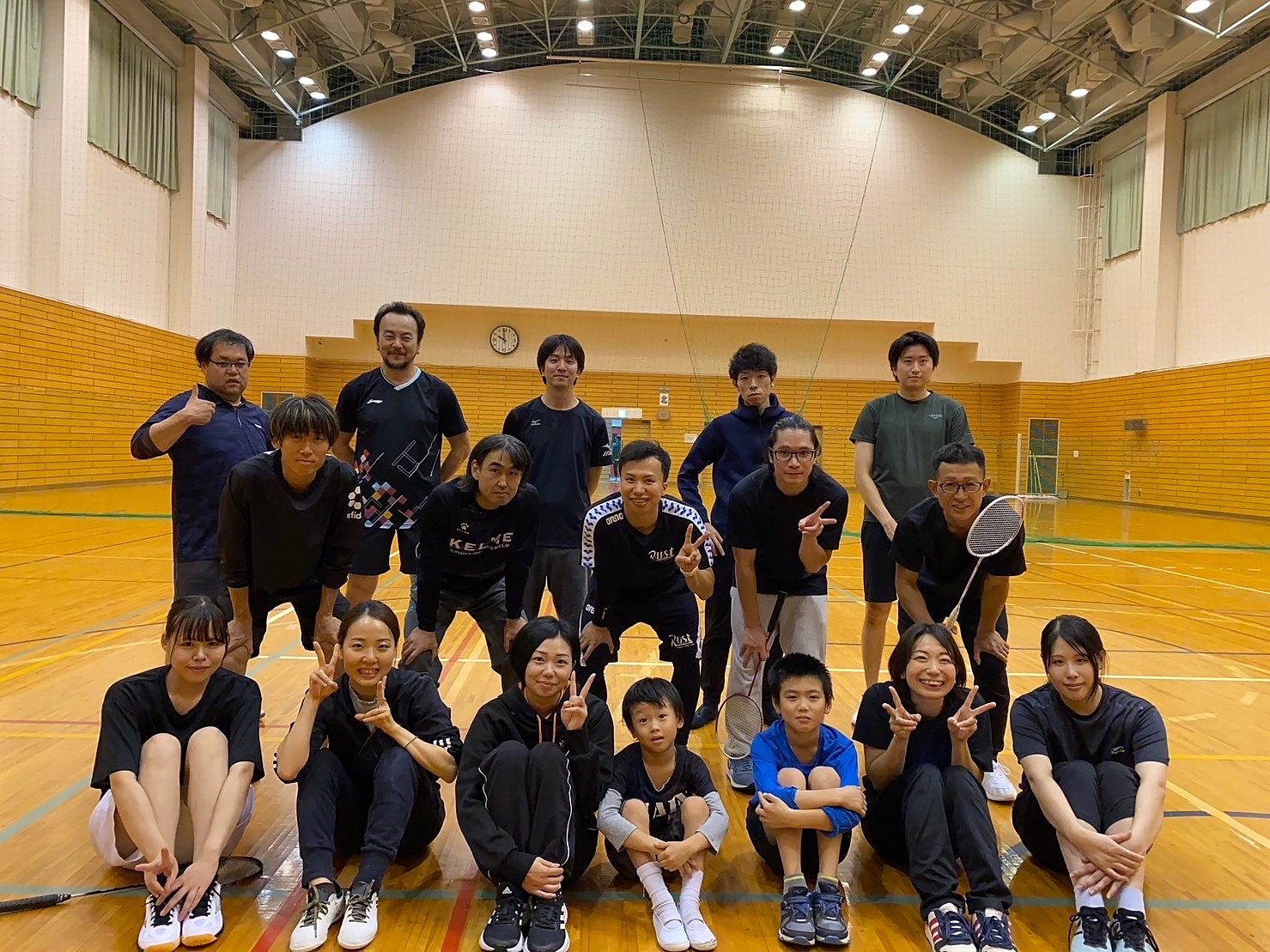 初心者メインのバドミントン🏸