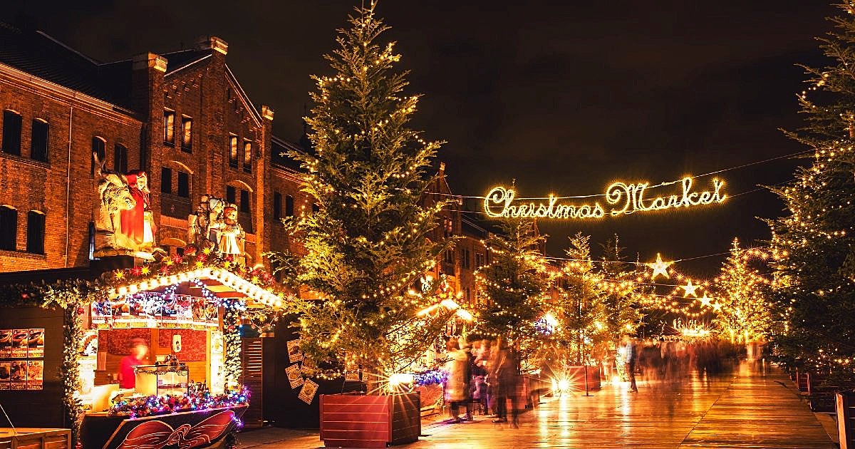 横浜赤レンガ倉庫のクリスマスマーケットに行こう🎄✨