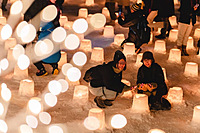 冬の大絶景🕯️定山渓・雪灯路にいこう