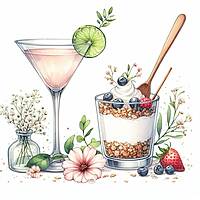 【手作りパフェ×美味しいカクテル🍹】参加者全員で楽しむ特別なイベント✨