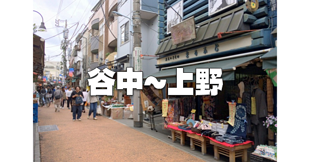 谷中銀座商店街で食べ歩き＆谷中～上野の歴史を巡る散歩をします♪