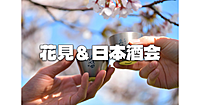 ★国際交流グループと合同★花見＆日本酒会開催！日本酒の利き酒大会もあります♪