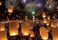 【女性満員】【新潟 群馬】スカイランタン@＆清津峡＆ミモザ桜