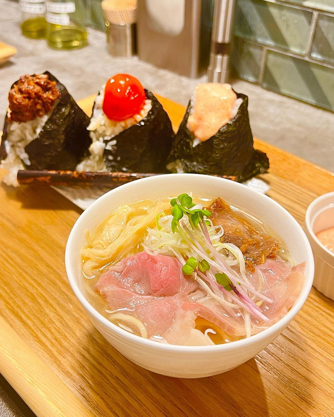 新宿で話題のNEWオープンしたおにぎり🍙とラーメン🍜】を食べる会