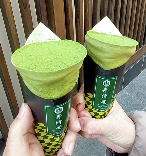 【20代限定】浅草で人気の寿清庵で抹茶クレープを食べよう！