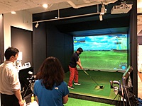 シミュレーションゴルフラウンド会