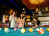 火曜日の夜に名駅でサクッとビリヤードの会🎱