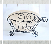 【ワイヤーアート】アイアン風コーヒーペーパー入れ