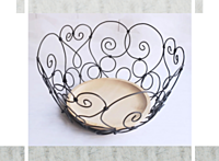 【神戸市開催】ワイヤーアート★アイアン風ワイヤーかご