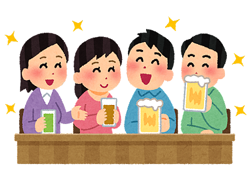 【初】5/3に華金、おつかれ会。酒飲みますよ！