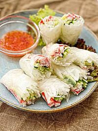 秋葉原にて、生春巻きパーティー😆🎉