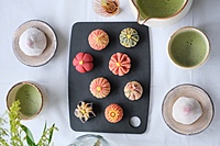 練りきりとフルーツ大福を作って、一緒にお茶会をしましょう！