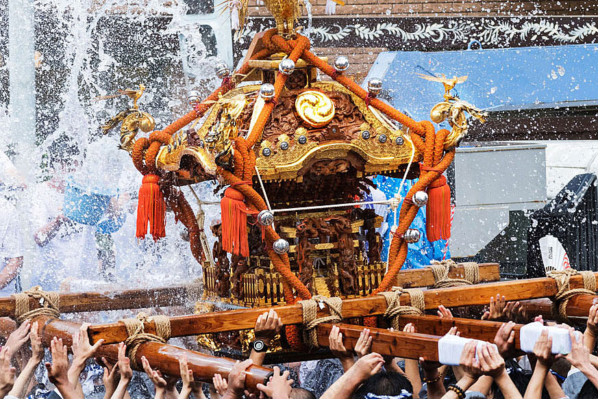 【女性主催】深川八幡祭りに行こう〜🌊🌊🌤️🌈見どころは、水かけ、お神輿、屋台です〜！！