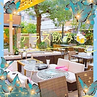 【40〜50代】夏だからテラスで飲も🍻(⁠ノ⁠^⁠_⁠^⁠)⁠ノ