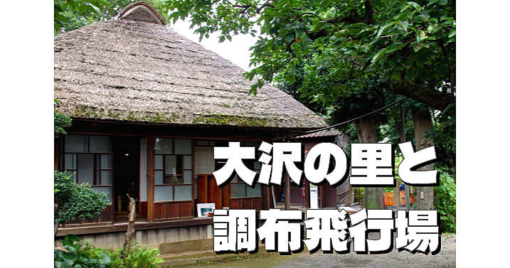 三鷹市大沢の里古民家、旧日本軍の掩体壕、調布飛行場展望台と歴史など