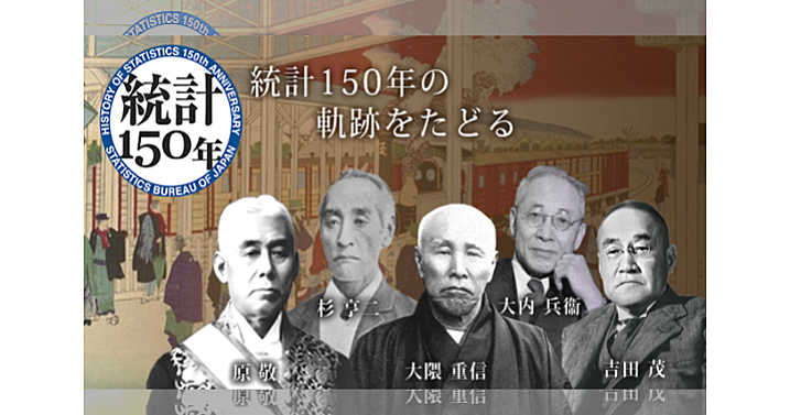 【総務省】日本の公的統計１５０年の歴史（統計からみる日本近代史）