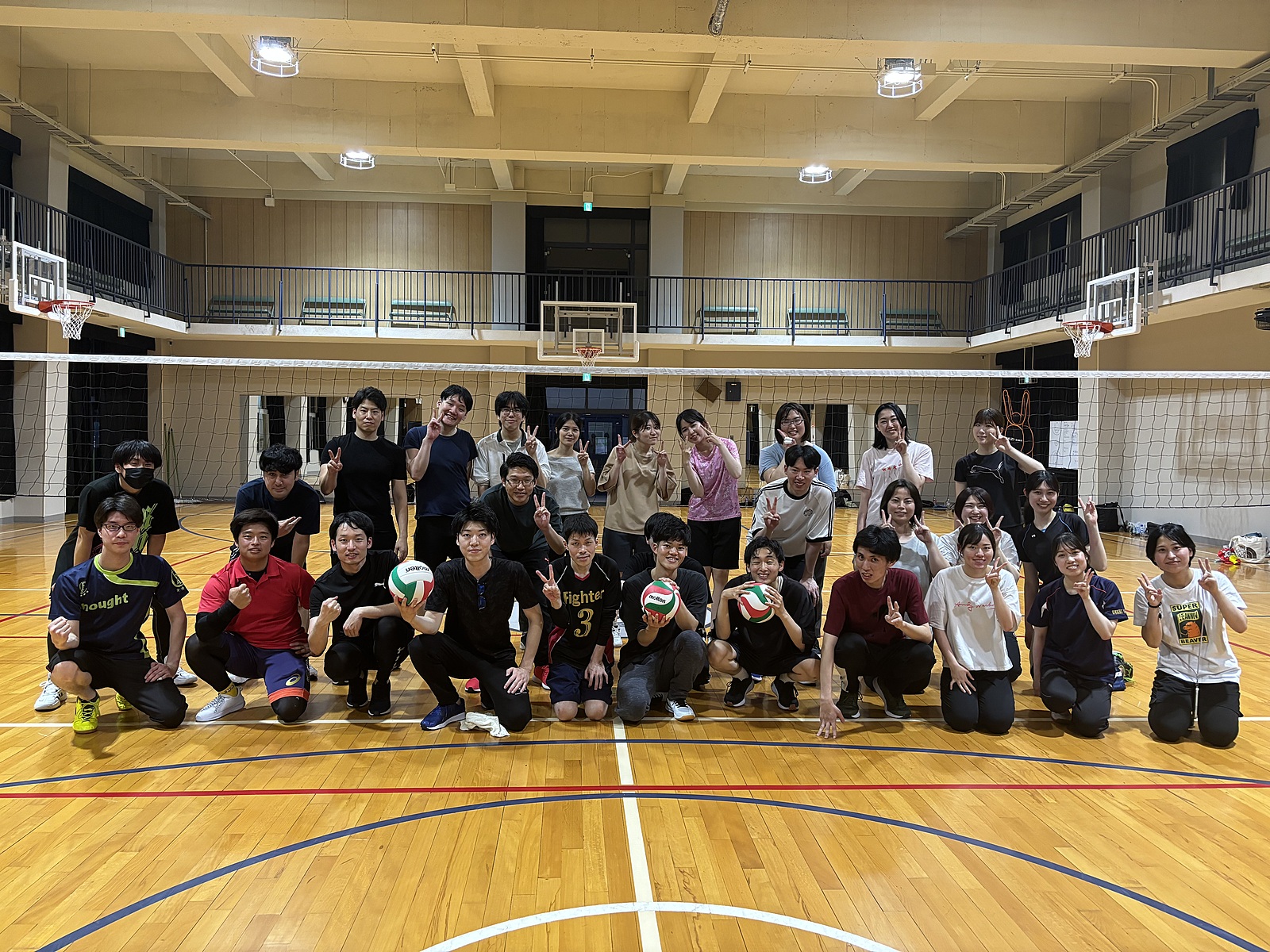 【20〜30代男女】ゆるバレ🏐/ほぼ未経験/運動音痴歓迎/1人参加歓迎/地方出身者多数