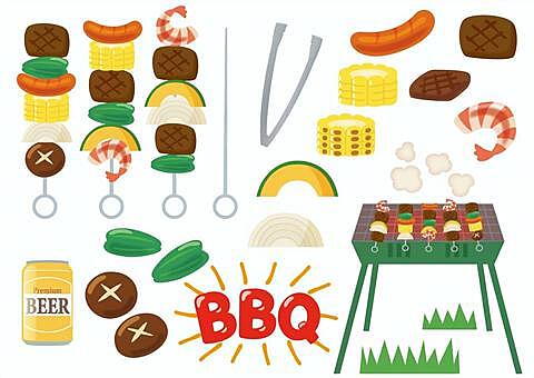 【BBQパーティー🔥】みんなで楽しむアウトドアのひととき🍖🌳