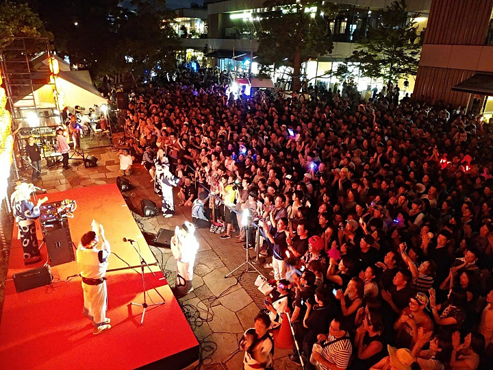 浴衣で中野駅前大盆踊り大会へ行こう👘