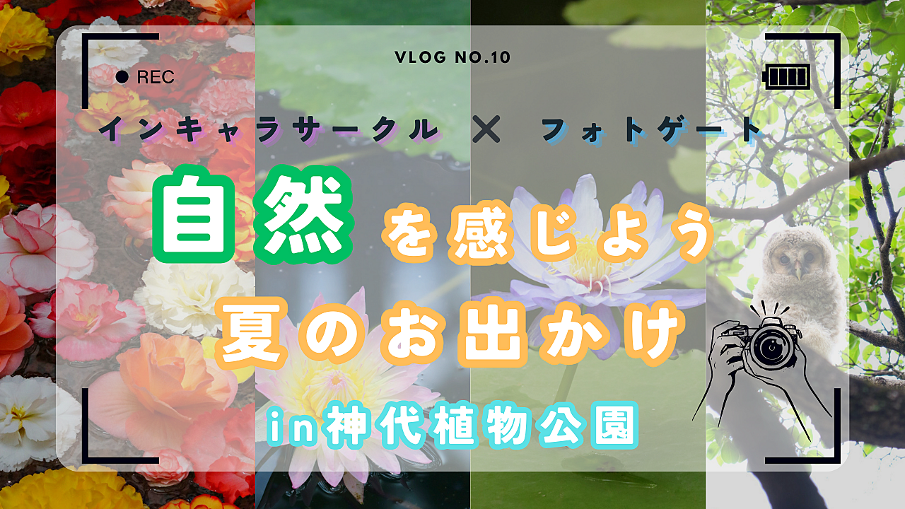 【コラボ！】自然を感じよう🍀夏のお出かけ☀️in神代植物公園🏞