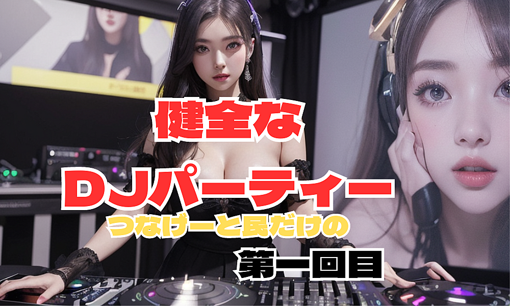 第１回　つなげーと民のみの健全なDJパーティー