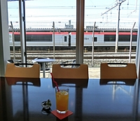 あつまれ！！旅行好き🚅トレインビューなカフェ☕でランチ会😋
