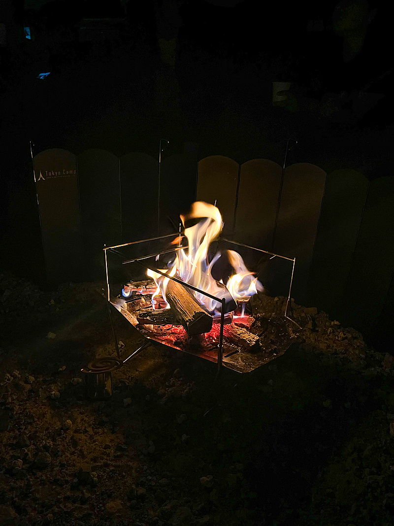 🏕️焚き火&コーヒー☕️みんなで話しましょ♪