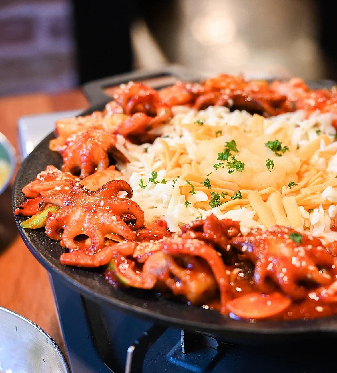 絶品チーズチュクミ＆韓国ラーメンを食べに行こう🐙🍜🍥