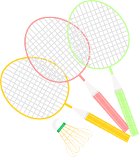 10月27日日曜日初心者バドミントン18:00〜20:00