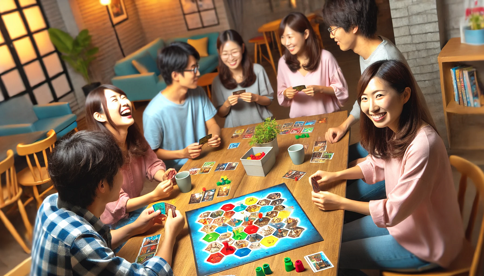 【新宿でボードゲーム】仲間と楽しむゲームナイト🎲✨