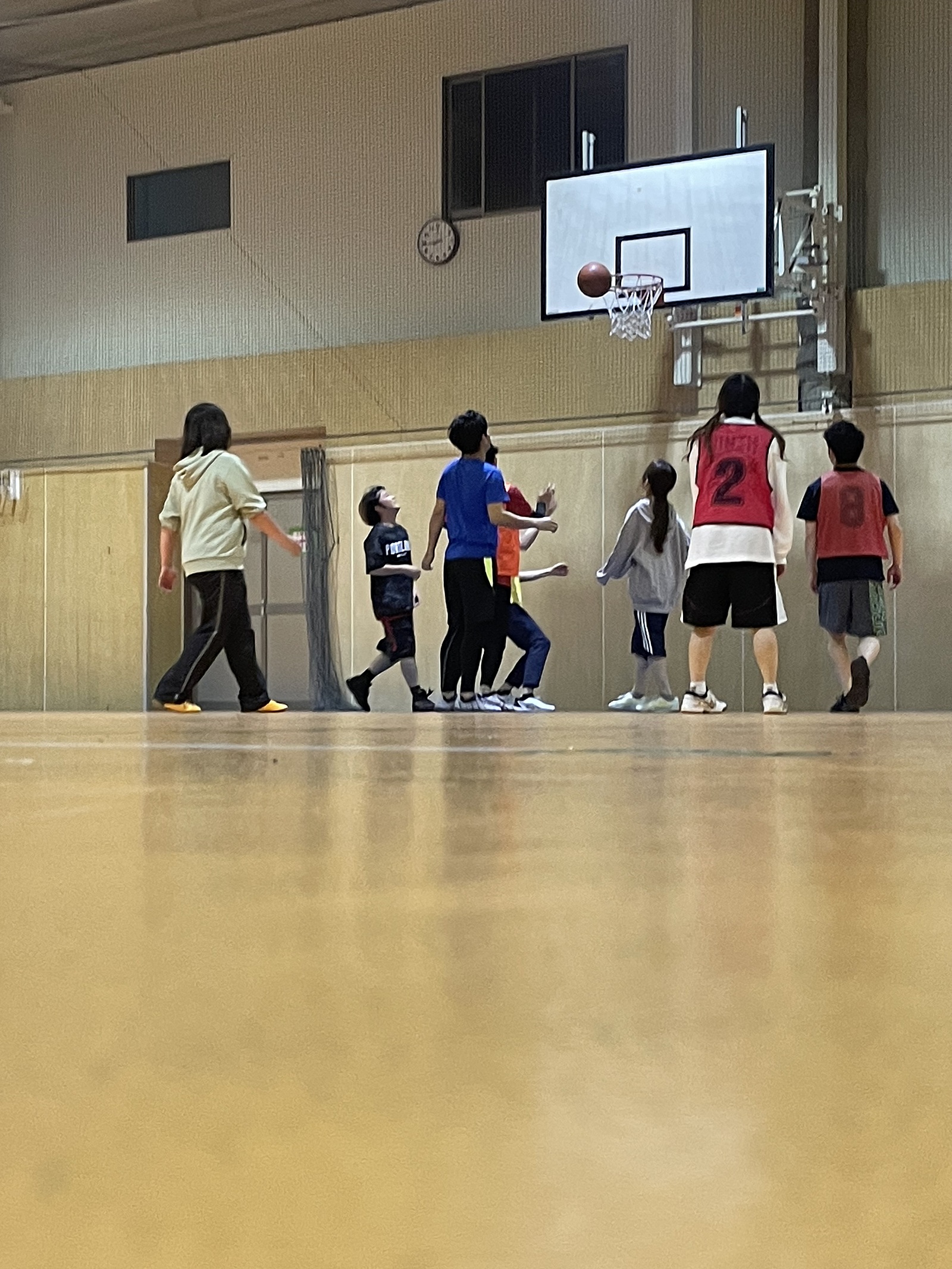 皆でわいわいバスケをしながら楽しもう🏀