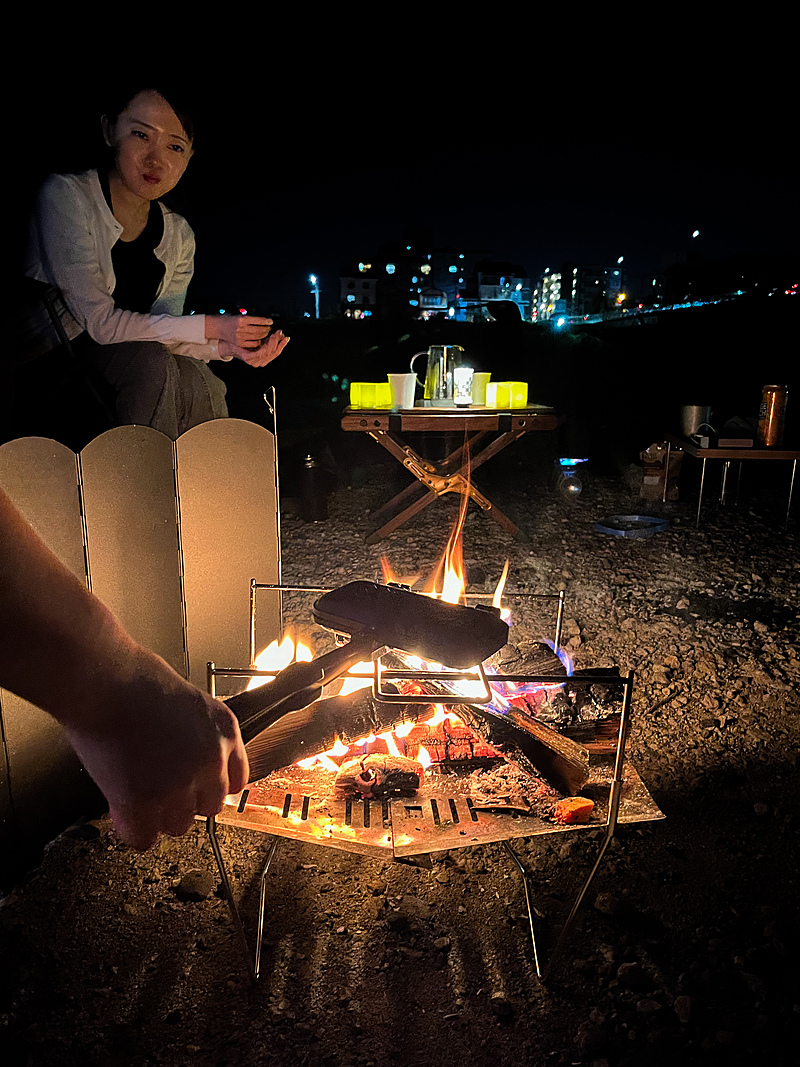 🏕️焚き火🔥土曜開催なので次の日も安心♪