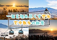 【20-30代 一部40代もOK】ゴンドラで空中散歩を楽しみながら雲海を楽しもう