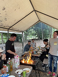 🌳服部緑地でバーベキューとバトミントン！🍔🏸