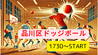 【女性無料】みんなで遊べる！楽しいドッジボール！！某番組でかつて人気を博したアメリカンドッジボール編