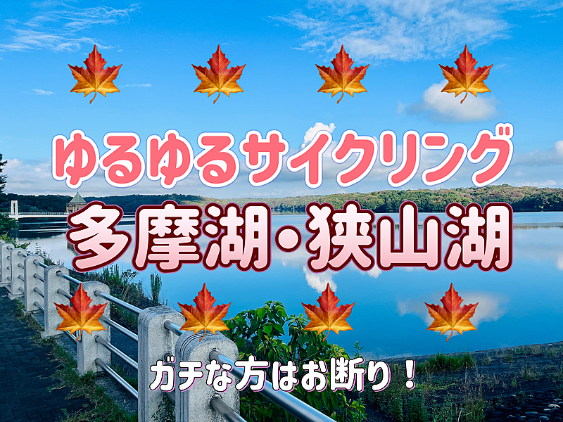 12/21 ◎レンタサイクル可◎トトロゆかりの地！狭山丘陵、多摩湖、狭山湖をゆるゆるとサイクリングしよう～