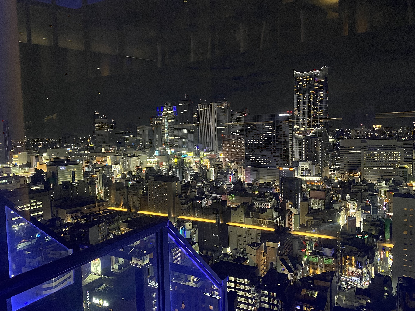 新宿のタワーマンションの高層階の部屋を内見しよう☺️夜景🌃が素敵です⭐︎