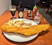 【渋谷】英国で大人気！本場の味が食べれる！！フィッシュ＆チップス専門店に行こう🐟