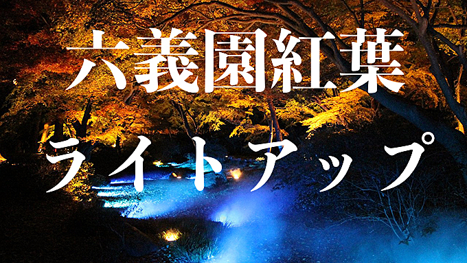 【六義園の紅葉ライトアップ🍁】幻想的な秋の夜を楽しむ特別イベント✨