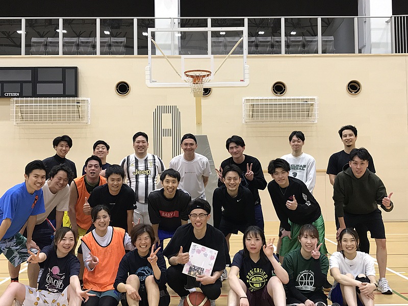 【バスケットボール🏀】ワイワイ🎵仲間と楽しむ一日！