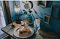 【予約のとれない人気店☕️】透き通ったクリームソーダ🍨♡ ☕️おしゃれな内装が魅力の古民家喫茶店に行こう🧺🧸🤎