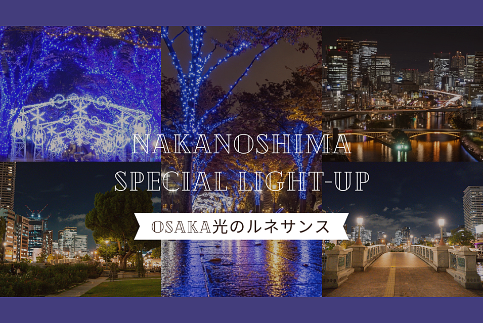 【光の饗宴✨ × 国際交流🌏】 OSAKA 光のルネサンス & ナイトウォーク🌃