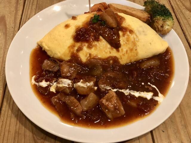 【早割中】オムライス専門店に行こう！おすすめはゴボウポタージュオムライス🦊🦊🦊
