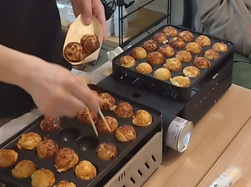 カフェ時に名古屋で楽しく、たこ焼きパーティ！＠名古屋駅徒歩5分