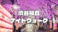 渋谷桜丘町と新しくできた渋谷サクラステージ、渋谷の夜景を楽しもう！