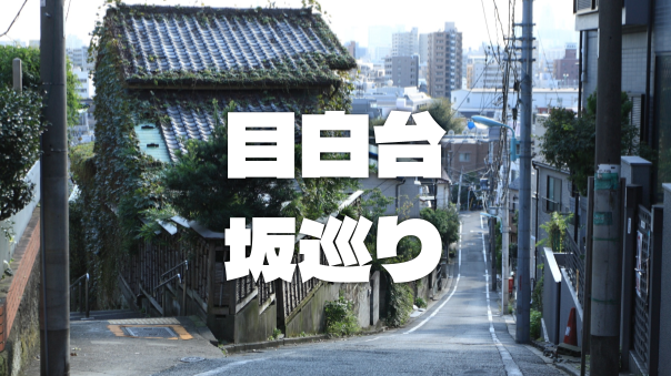 のぞき坂、日無坂、幽霊坂など高田〜目白台の坂道巡り。ブラタモリ、全力坂でも登場する名坂がたくさんあります♪