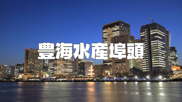 レインボーブリッジや港区海岸の夜景などが綺麗にみえる豊海ふ頭を歩いてみよう♪