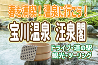 4/20 【温泉に行こう！】宝川温泉汪泉閣（群馬県）_今年最後の桜を探しに行こう！